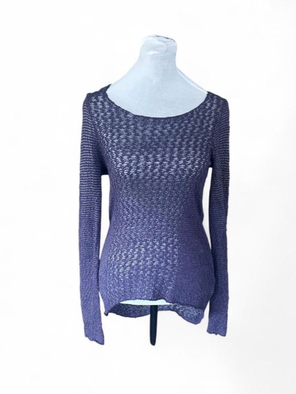 Mudd purple knit sweater, size S